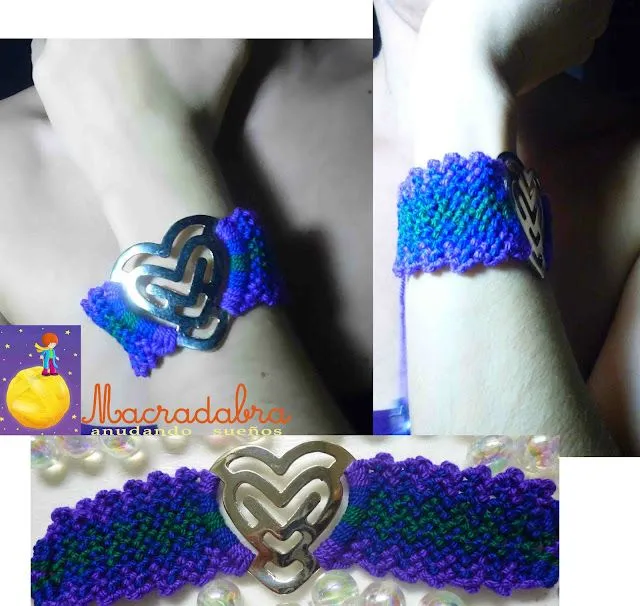 Corazon y tejido en camino del inca #macrame Corazon y tejido en camino del inca #macrame
