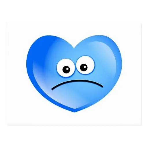 Corazón triste tarjetas postales | Zazzle Corazón triste tarjetas postales | Zazzle