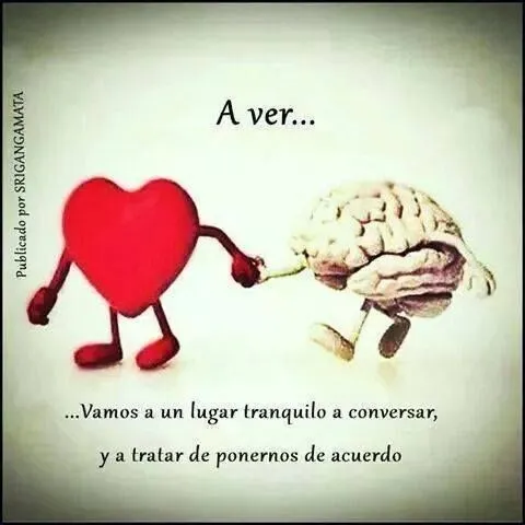Corazón versus razón | Frases motivadoras, inspiradoras | Pinterest Corazón versus razón | Frases motivadoras, inspiradoras | Pinterest