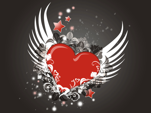 Corazones con Alas | Imagenes de Amor, Amistad, Tierna, Imagenes ...