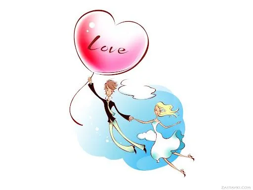 ... : corazones - amor - parejas - globos - cielos - nubes - wallpaper ... : corazones - amor - parejas - globos - cielos - nubes - wallpaper