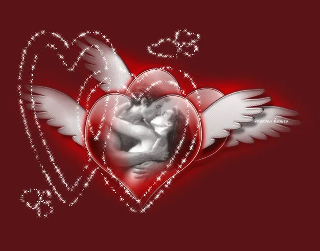 Corazones de amor con alas de fuego y frases - Imagui Corazones de amor con alas de fuego y frases - Imagui