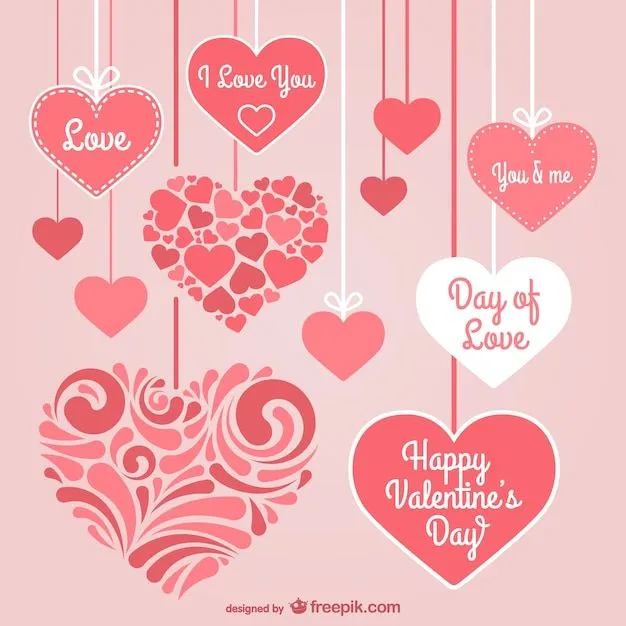 Corazones de día del amor | Descargar Vectores gratis Corazones de día del amor | Descargar Vectores gratis