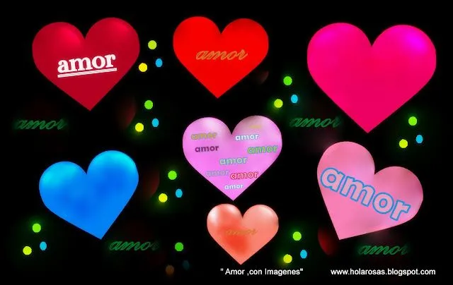 Corazones de amor con movimiento y brillo - Imagui