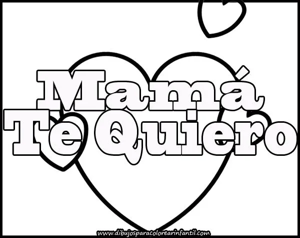 Corazones para colorear dia de la madre - Imagui Corazones para colorear dia de la madre - Imagui