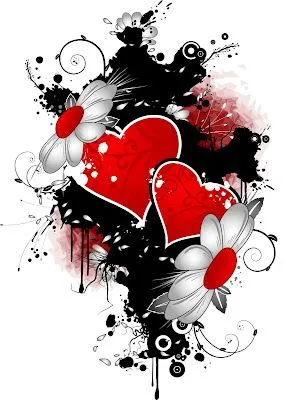 Corazones para dibujar chidos - Imagui