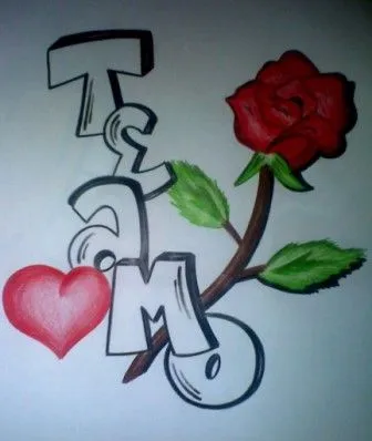 Corazones para dibujar chidos - Imagui