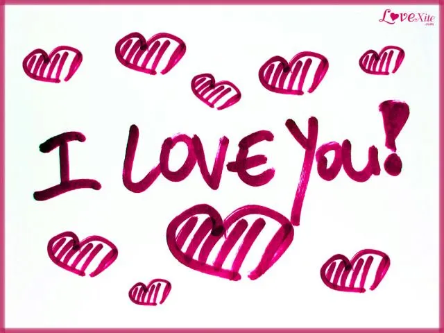 Corazones que digan I love you - Imagui