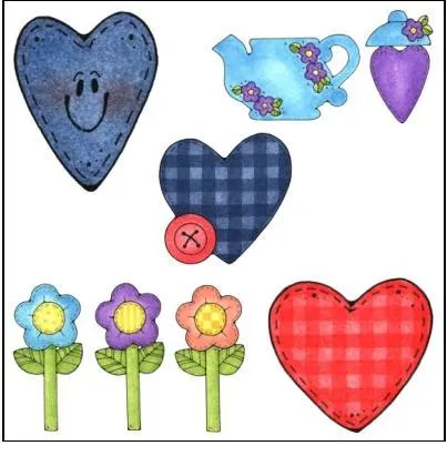 CORAZONES CON FLORES PARA IMPRIMIR CORAZONES CON FLORES PARA IMPRIMIR