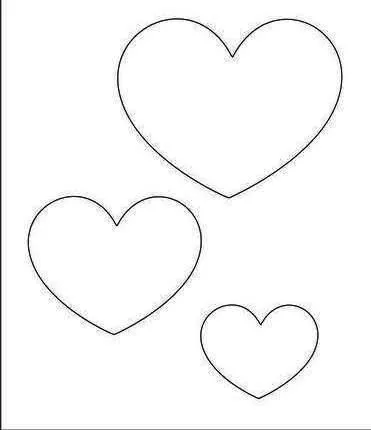 Corazones de foami o fieltro muy fáciles de elaborar | Patrones ... Corazones de foami o fieltro muy fáciles de elaborar | Patrones ...