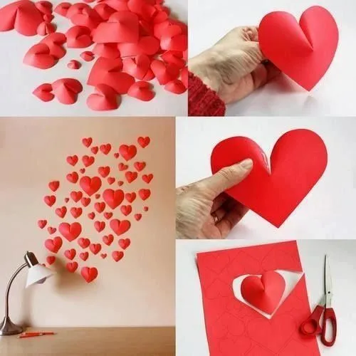 Corazones de foami | foami | Pinterest | Heart