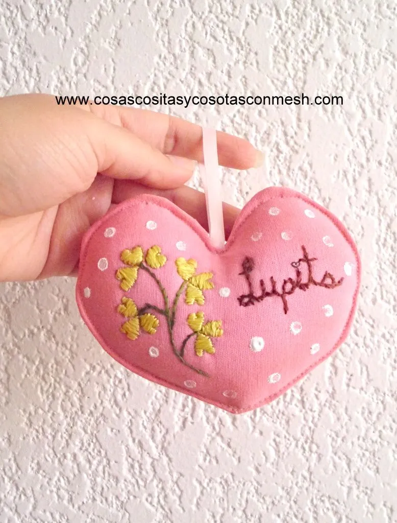 Corazones Manualidades : cositasconmesh