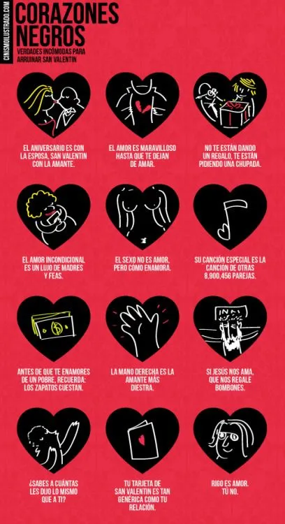 corazones negros | Tumblr