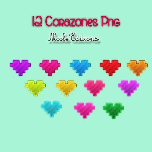 Corazones en png - Imagui