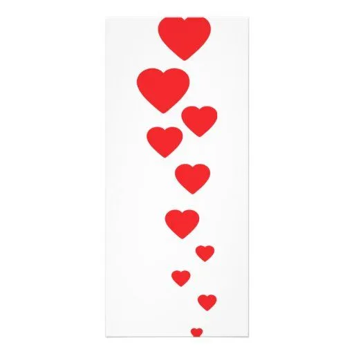 corazones rojos que vuelan al icono del cielo lonas | Zazzle