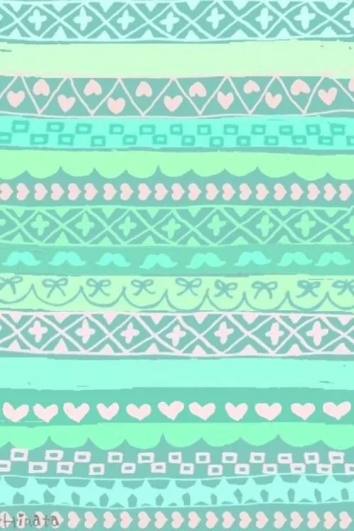 Corazones #Cuadros #Rayas #Triangulos #Rosado #Verde #Fondo ...