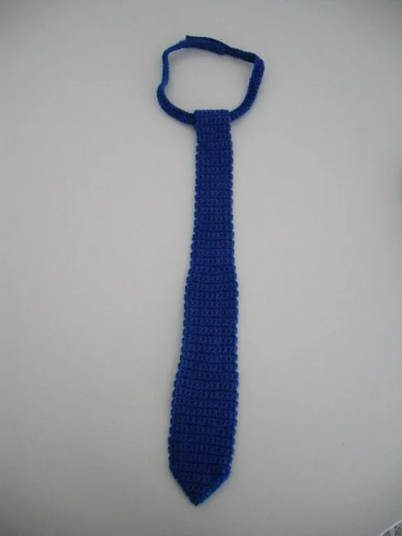 corbata de ganchillo | Aprender manualidades es facilisimo.com