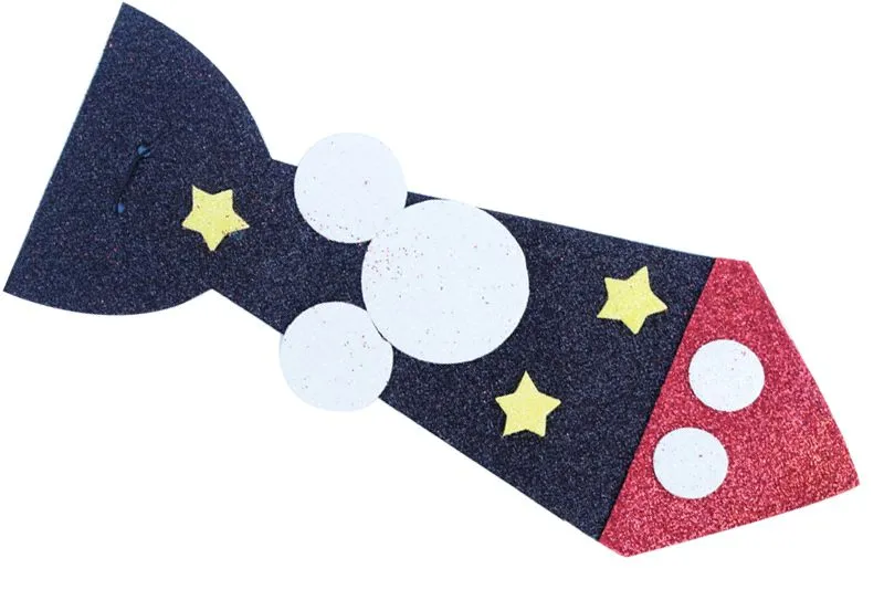 CORBATA MICKEY, PAQUETE DE 10 PIEZAS, HECHAS DE FOAMY DECORADAS ...