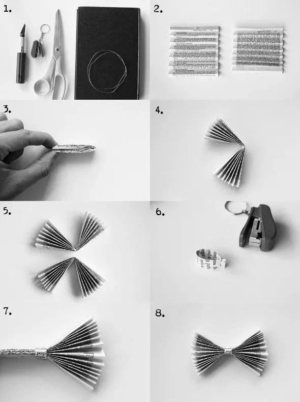 Como hacer una Corbata-Pajarita de Papel - enrHedando Como hacer una Corbata-Pajarita de Papel - enrHedando