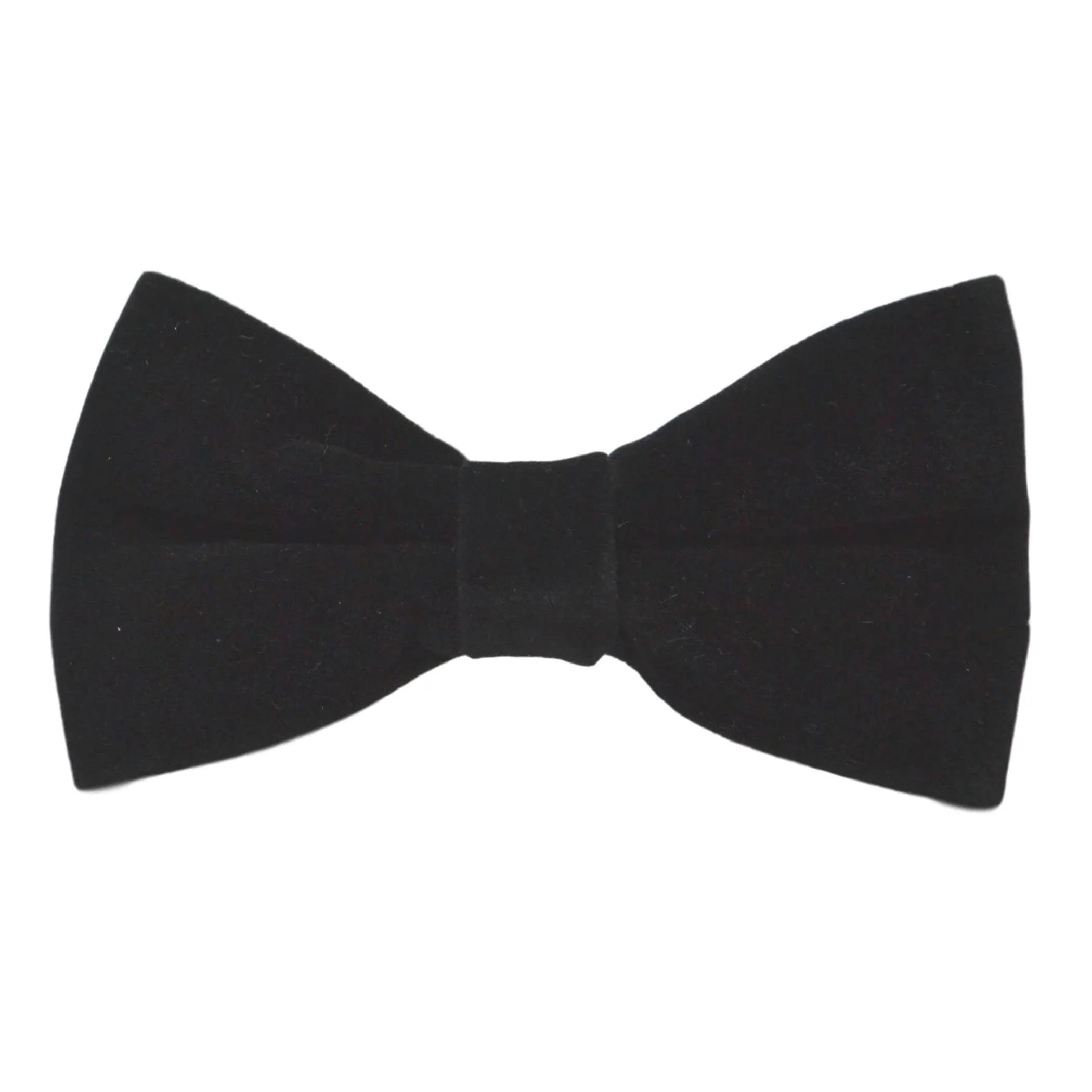 Corbata de terciopelo negro - Etsy México