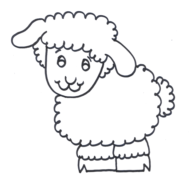 cordero-imagenes-para-colorear.gif
