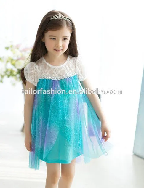 Corea del vestido de ropa para las niñas frozen minifalda 4 - 8 T ... Corea del vestido de ropa para las niñas frozen minifalda 4 - 8 T ...