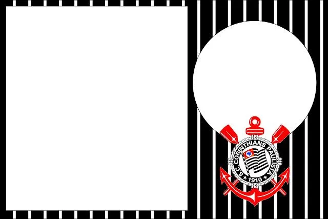 Corinthians - Kit Completo com molduras para convites, rótulos ...