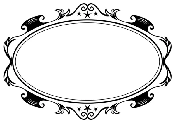 Cornice antica eleganza nero isolato su bianco — Vettoriali Stock ... Cornice antica eleganza nero isolato su bianco — Vettoriali Stock ...