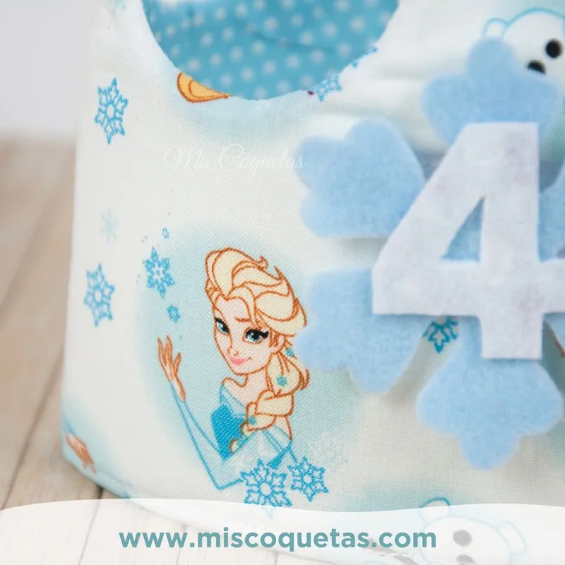 Corona de cumpleaños de Frozen - Mis Coquetas