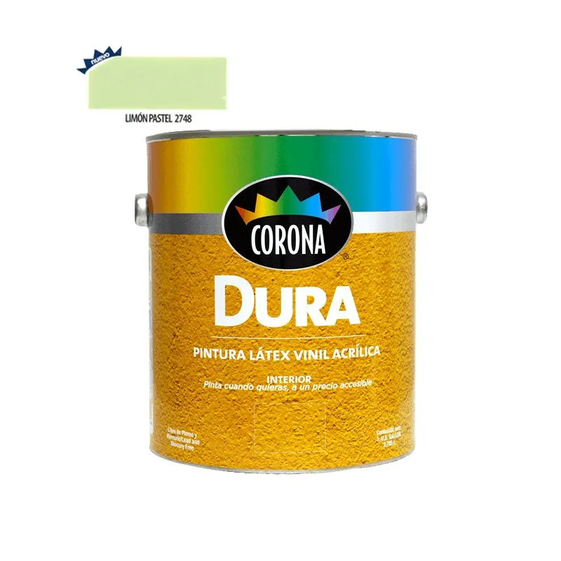 CORONA DURA LATEX LIMON PASTEL 1/1 - Dimoro CORONA DURA LATEX LIMON PASTEL 1/1 - Dimoro