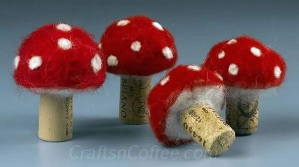 Hongos de goma eva - Imagui