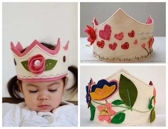 Cómo hacer una corona de princesa - Imagui