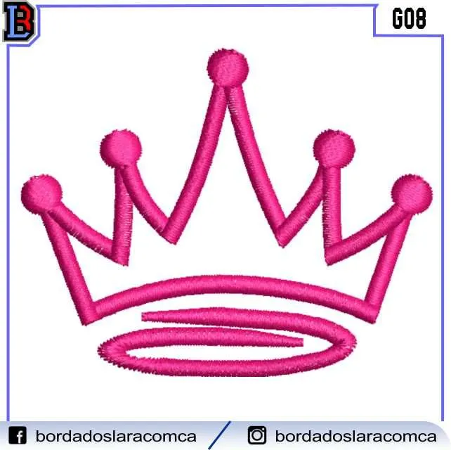 CORONA PRINCESA (G08) | Bordados & Suministros Textiles CORONA PRINCESA (G08) | Bordados & Suministros Textiles