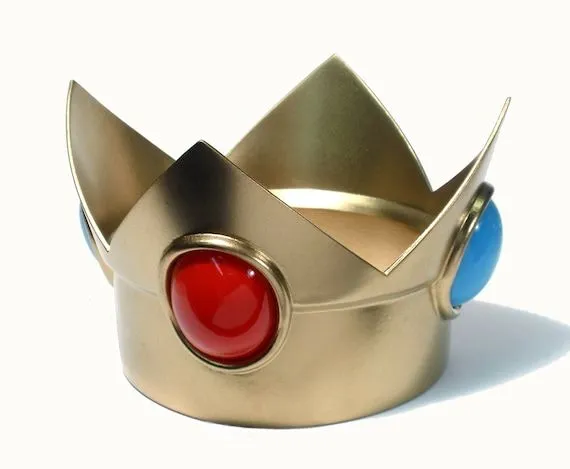 Princess Peach Crown by PerfectTommyAutomail on Etsy