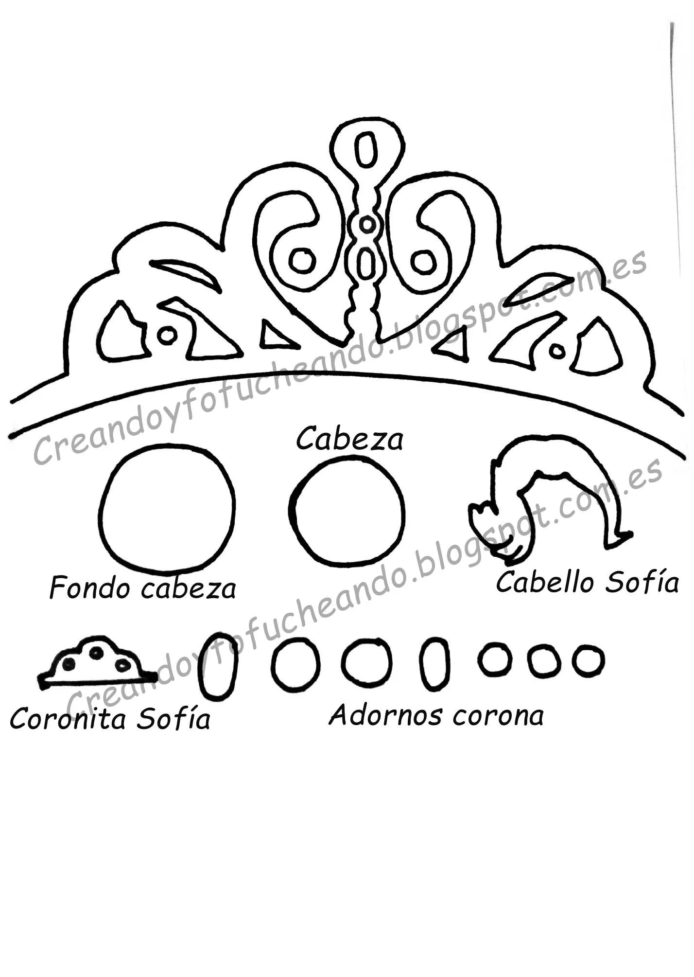 Corona Princesa Sofia Disney en Goma eva-Lo mejor de mi Handmade | Creando y Fofucheando Corona Princesa Sofia Disney en Goma eva-Lo mejor de mi Handmade | Creando y Fofucheando