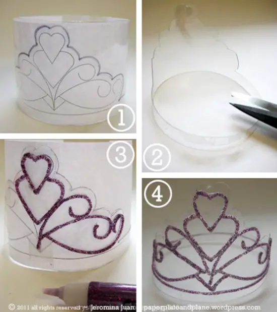 Coronas de Cristal - Manualidades Infantiles