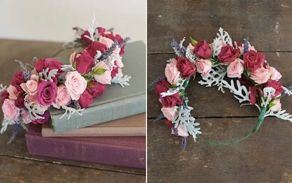 Cómo hacer coronas de flores para el pelo paso a paso Cómo hacer coronas de flores para el pelo paso a paso