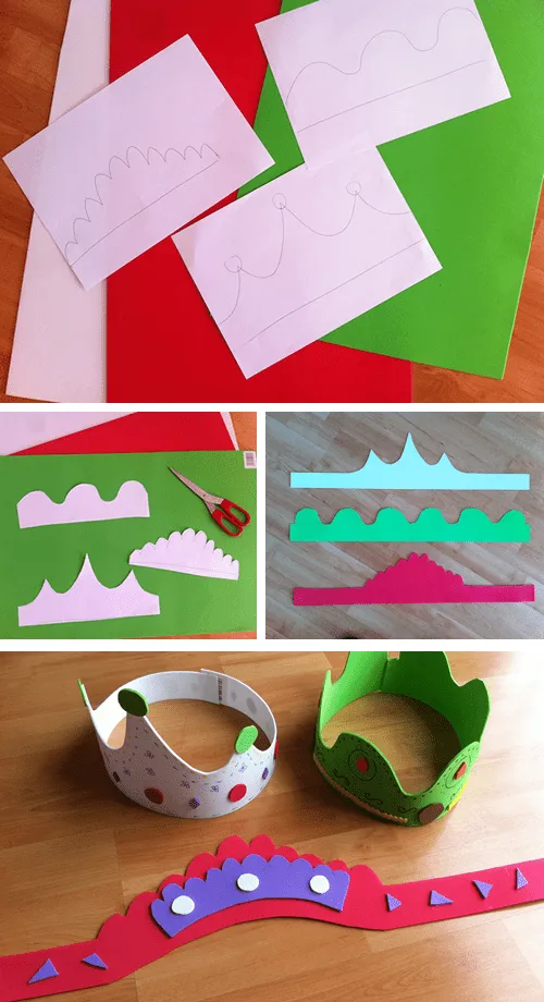 como hacer coronas con foamy para nuestras fiestas infantiles ... como hacer coronas con foamy para nuestras fiestas infantiles ...