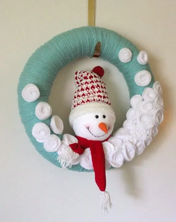 Coronas navideñas con estilo ~ cositasconmesh Coronas navideñas con estilo ~ cositasconmesh