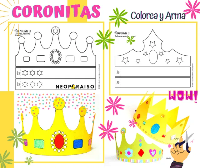Coronas de Papel