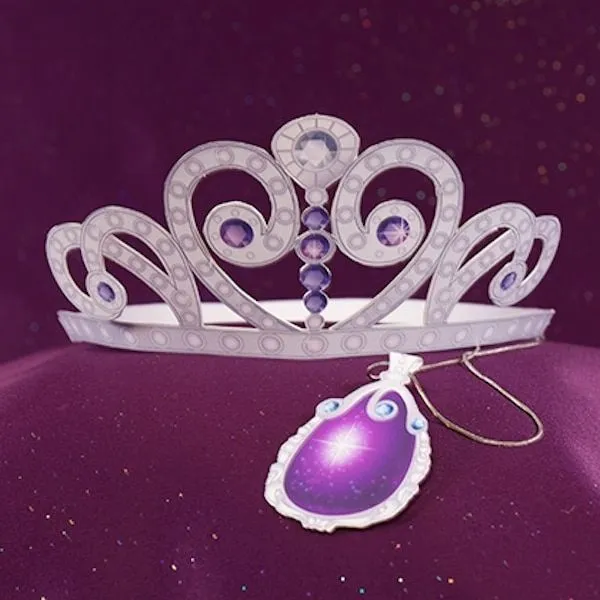 Coronas recortables de Princesas Disney - Pequeocio Coronas recortables de Princesas Disney - Pequeocio