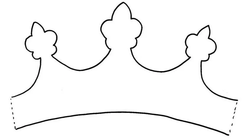 Coronas de reinas para pintar - Imagui