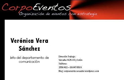 corpoeventosecuador | Organización de eventos con estrategia ...