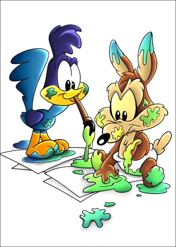 Looney tunes coyote baby - Imagui