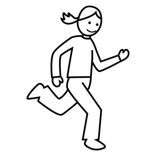 Correr para colorear - Imagui
