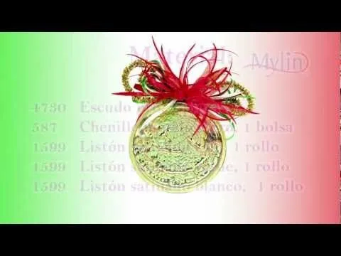 Como Hacer Un Corsage 15 de Septiembre - YouTube