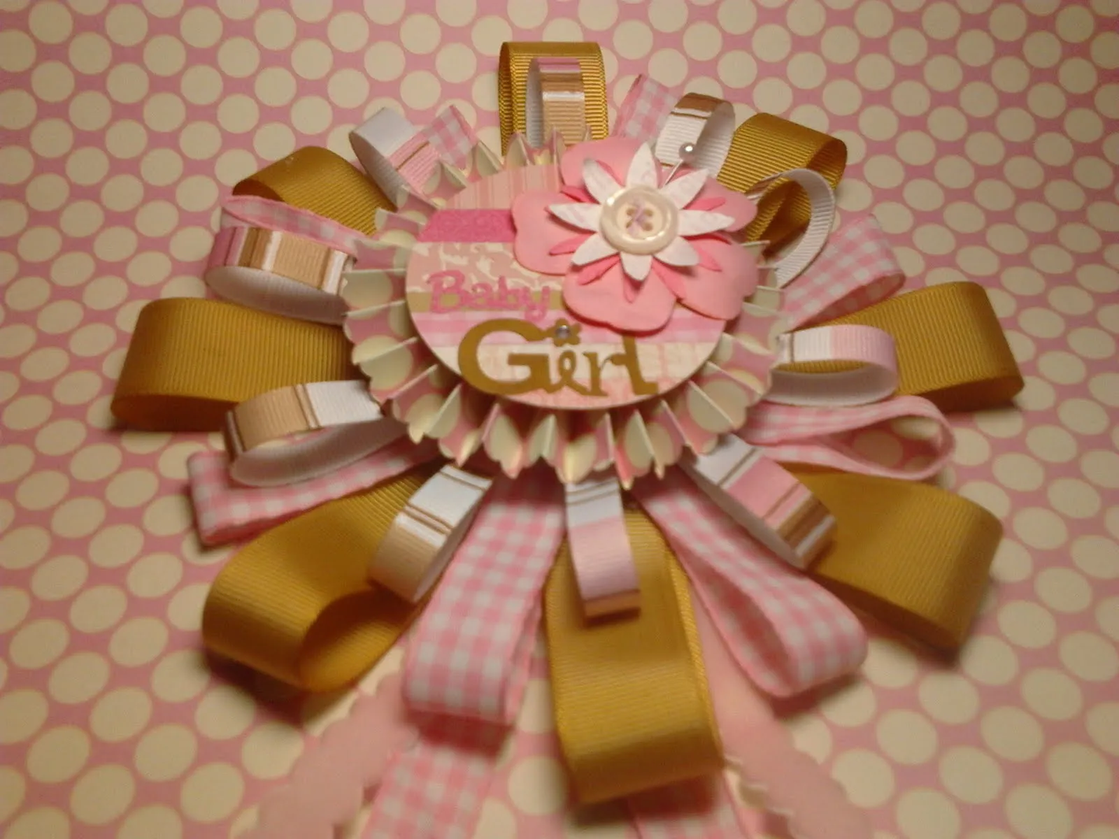 CORSAGE para Baby Shower | Zona Deco