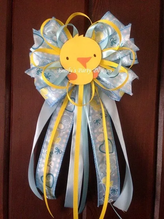 Corsage Patito Para Baby Shower por designsbyemilys en Etsy Corsage Patito Para Baby Shower por designsbyemilys en Etsy