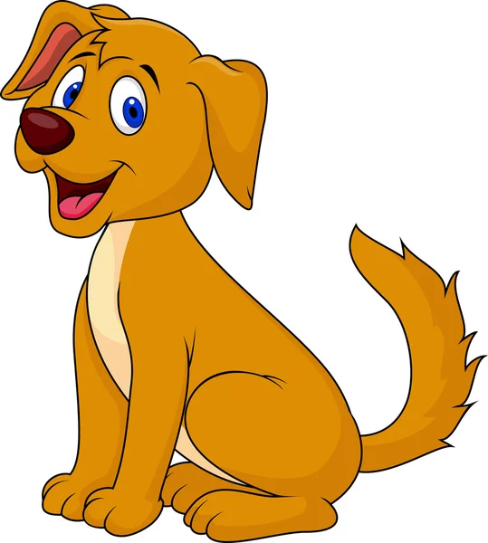 Corta sesión de dibujos animados de perro — Vector stock ... Corta sesión de dibujos animados de perro — Vector stock ...