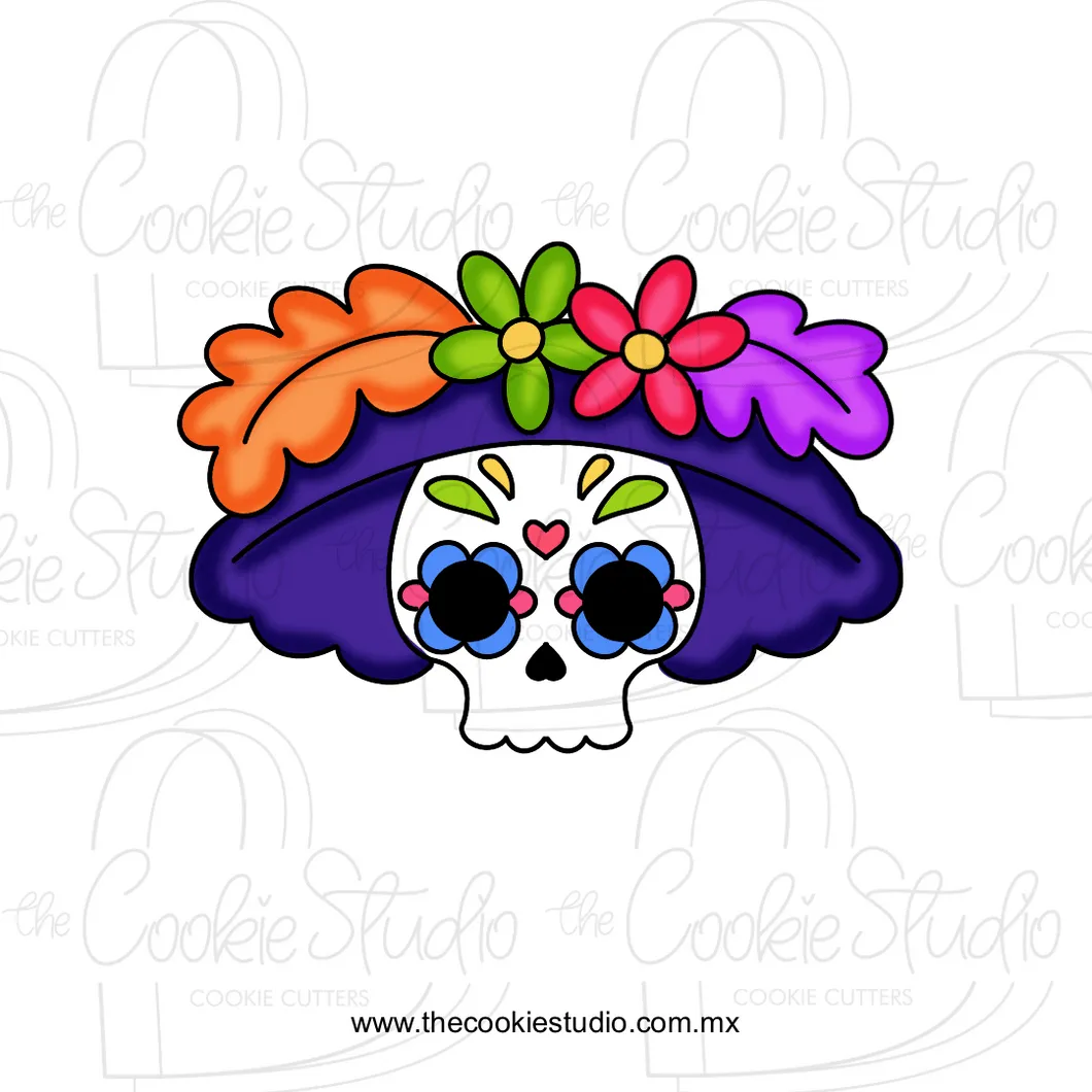 Cortador de Galleta Catrina Sombrero – Thecookiestudio Cortador de Galleta Catrina Sombrero – Thecookiestudio